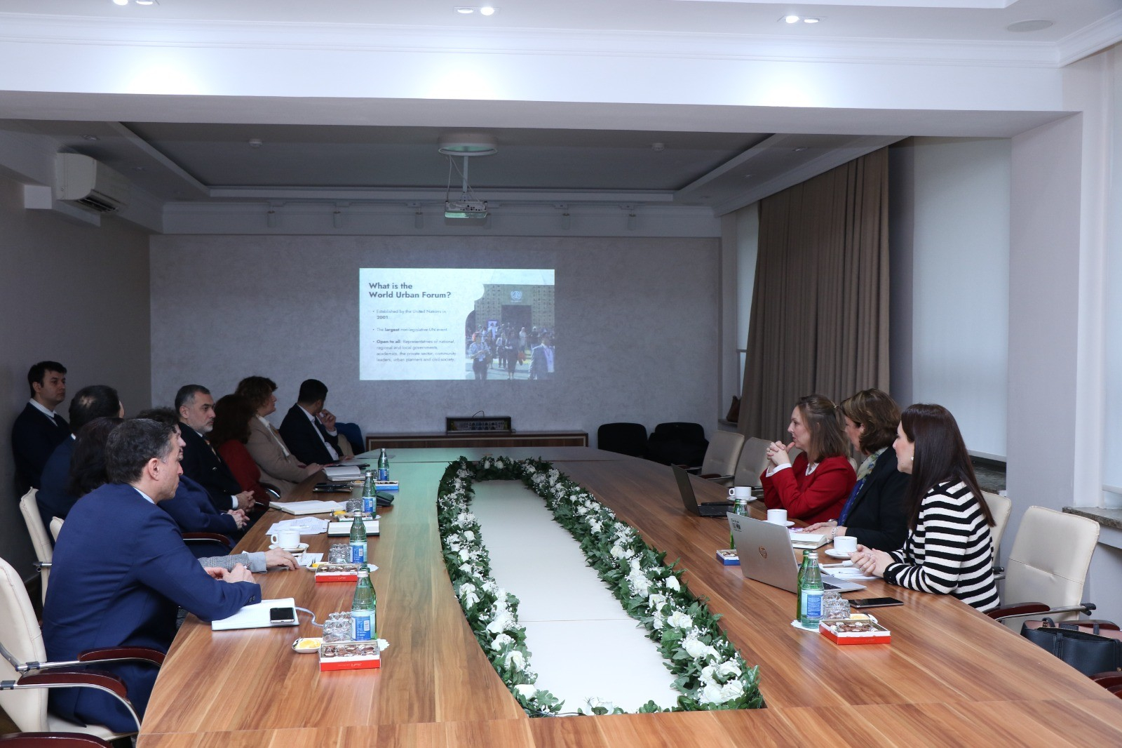 AzMİU-da WUF13 çərçivəsində əməkdaşlıq məsələləri müzakirə olunub