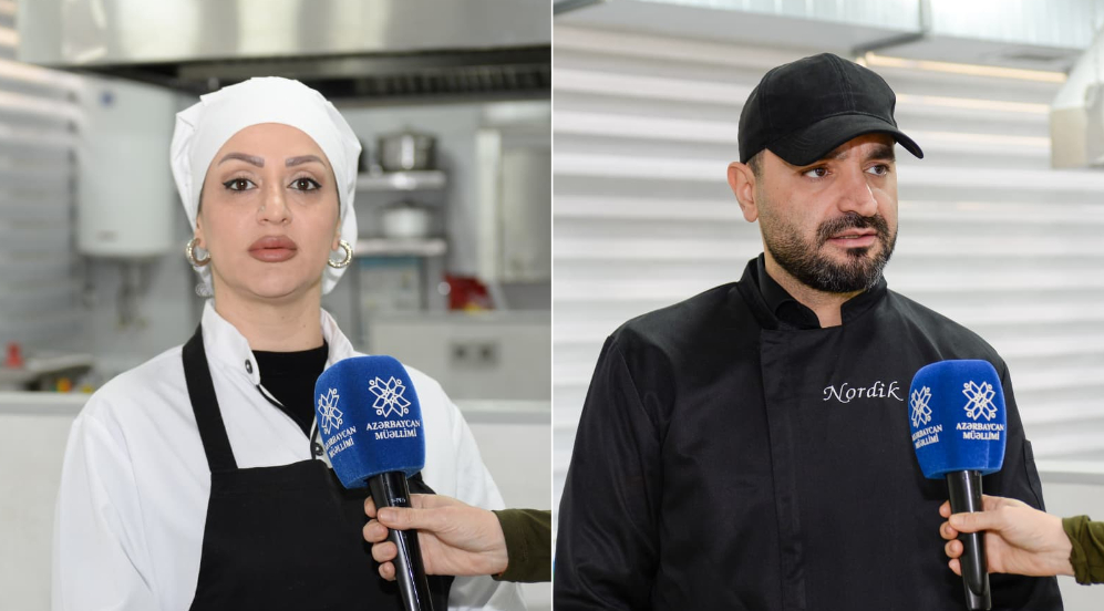 İstanbulda vəkildir, burada aşpazlığı öyrənir