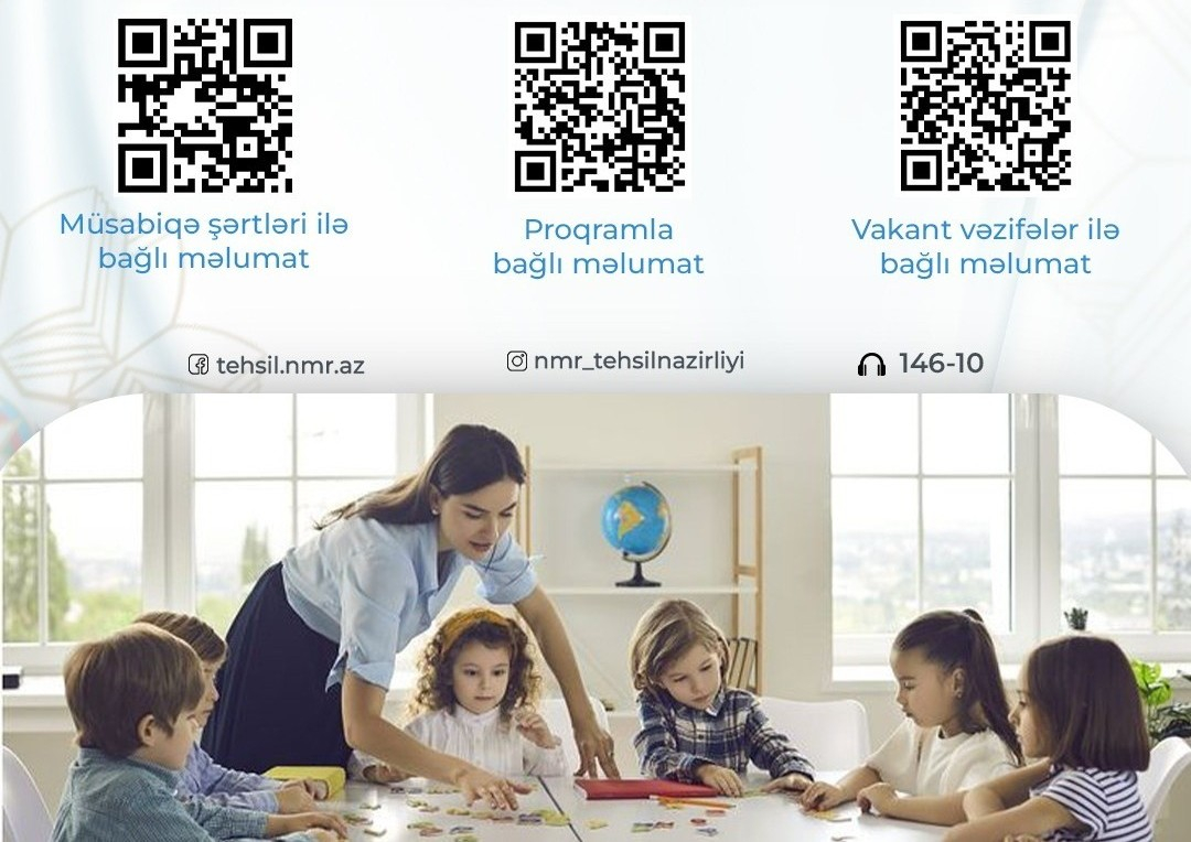 Naxçıvan məktəblərində bu vəzifəyə işə qəbul başlayır