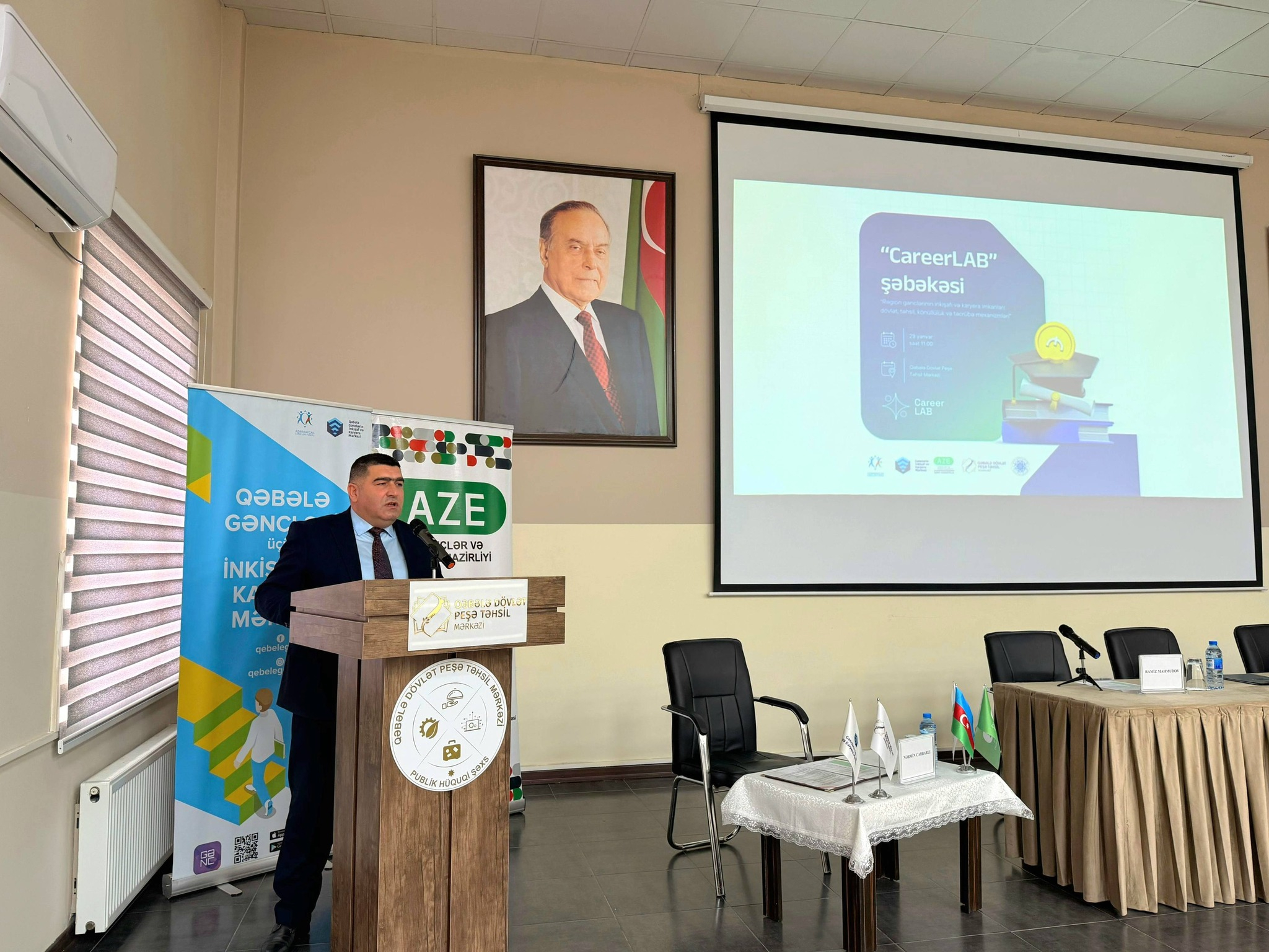 Qəbələdə Gənclər Günü münasibətilə forum keçirilib