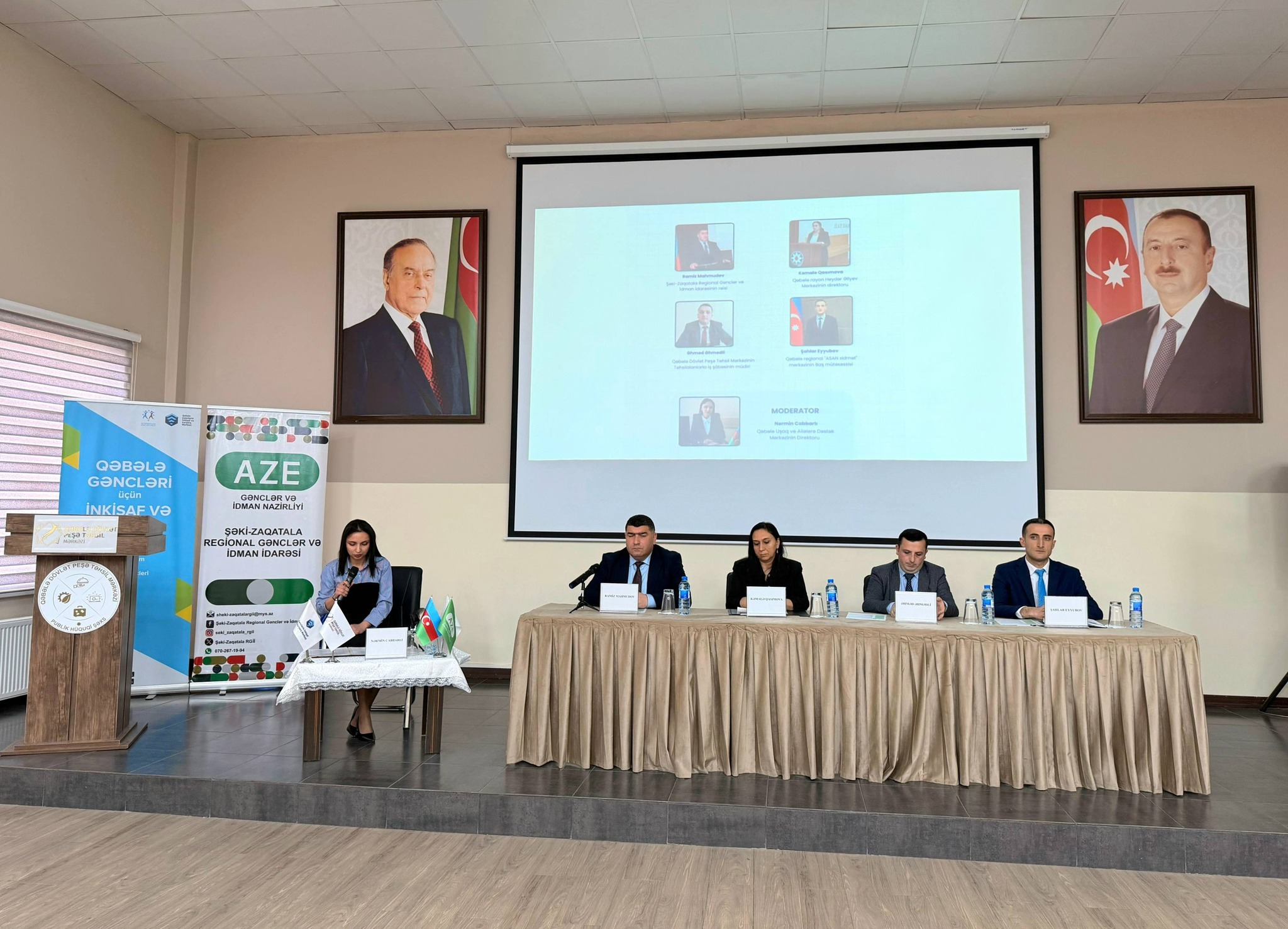 Qəbələdə Gənclər Günü münasibətilə forum keçirilib