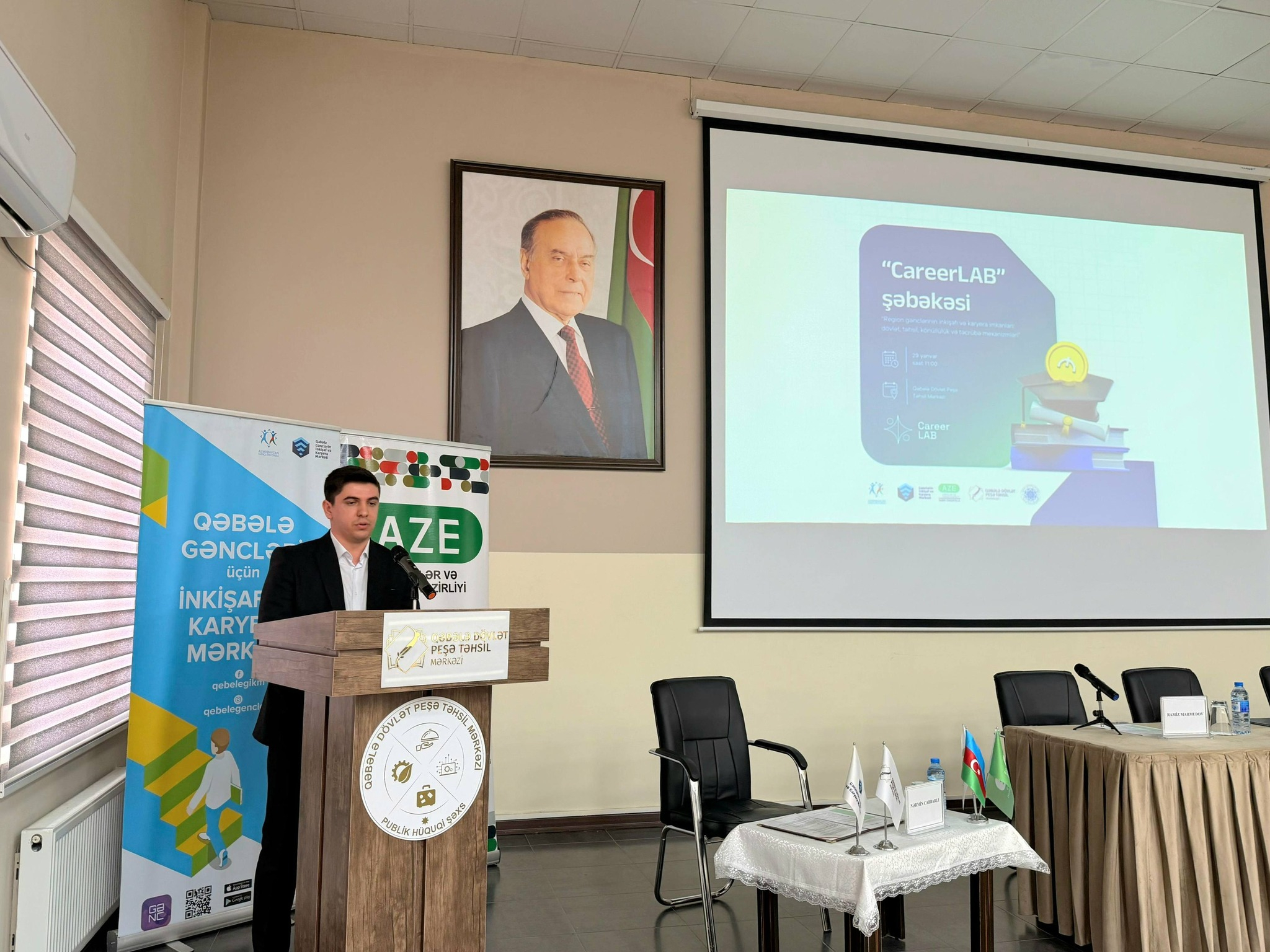 Qəbələdə Gənclər Günü münasibətilə forum keçirilib