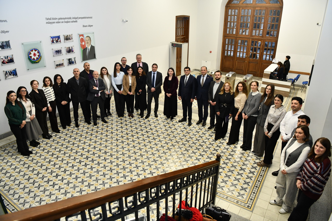 Fransanın Azərbaycandakı səfiri UFAZ-ı rəsmi ziyarət edib