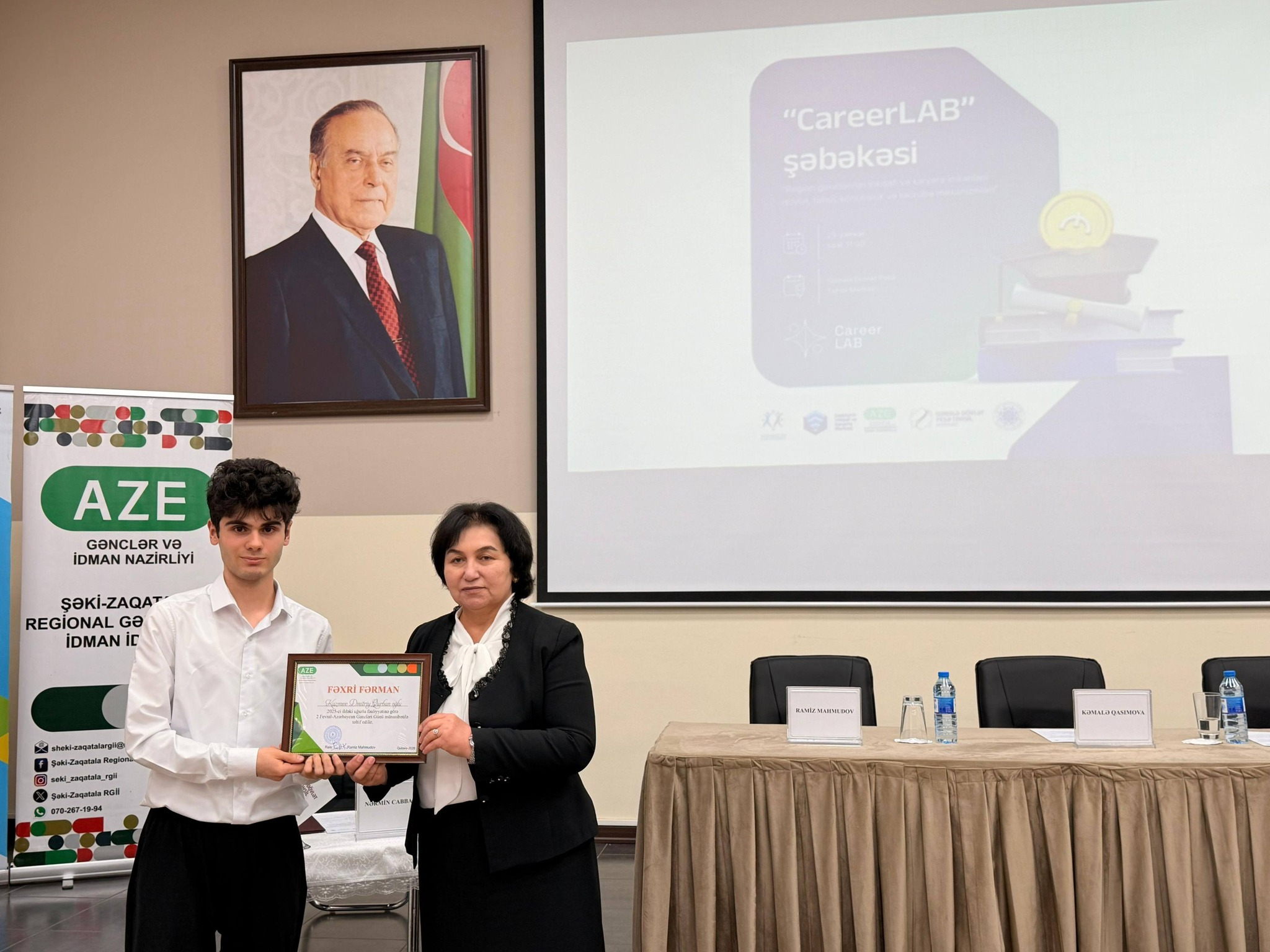 Qəbələdə Gənclər Günü münasibətilə forum keçirilib