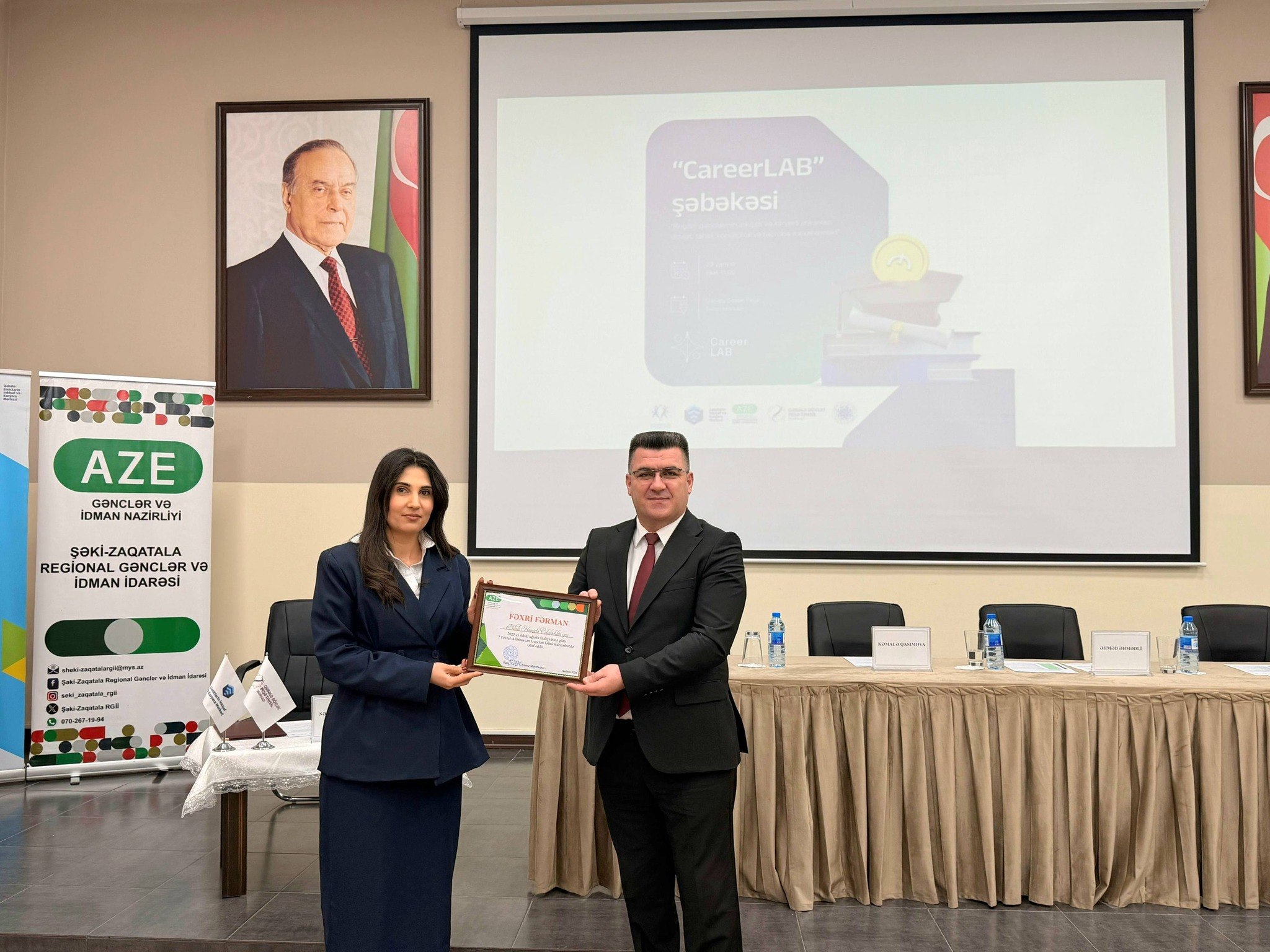 Qəbələdə Gənclər Günü münasibətilə forum keçirilib