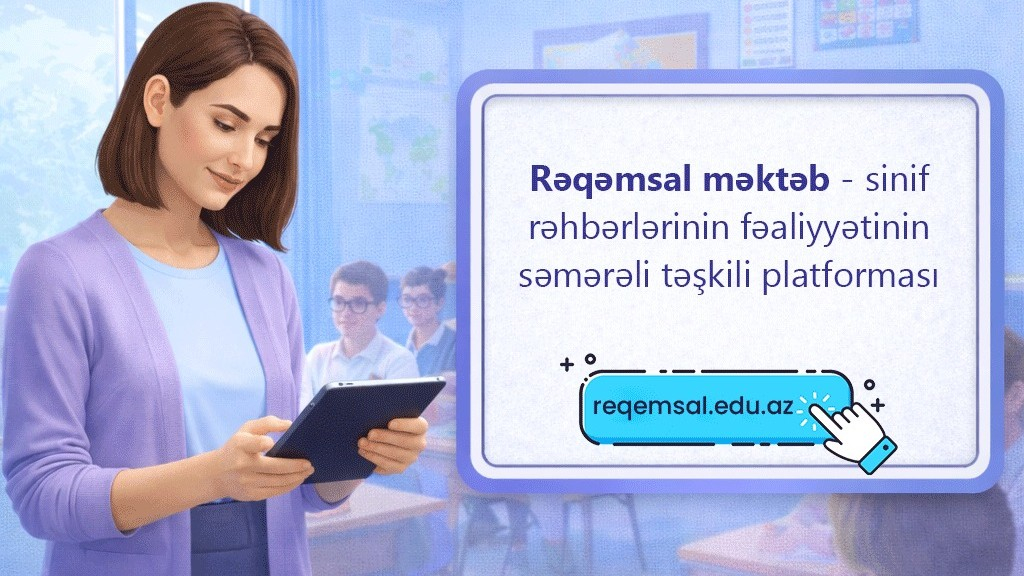 Sinif rəhbərləri bu platformada fəaliyyətlərini daha səmərəli  edə bilərlər