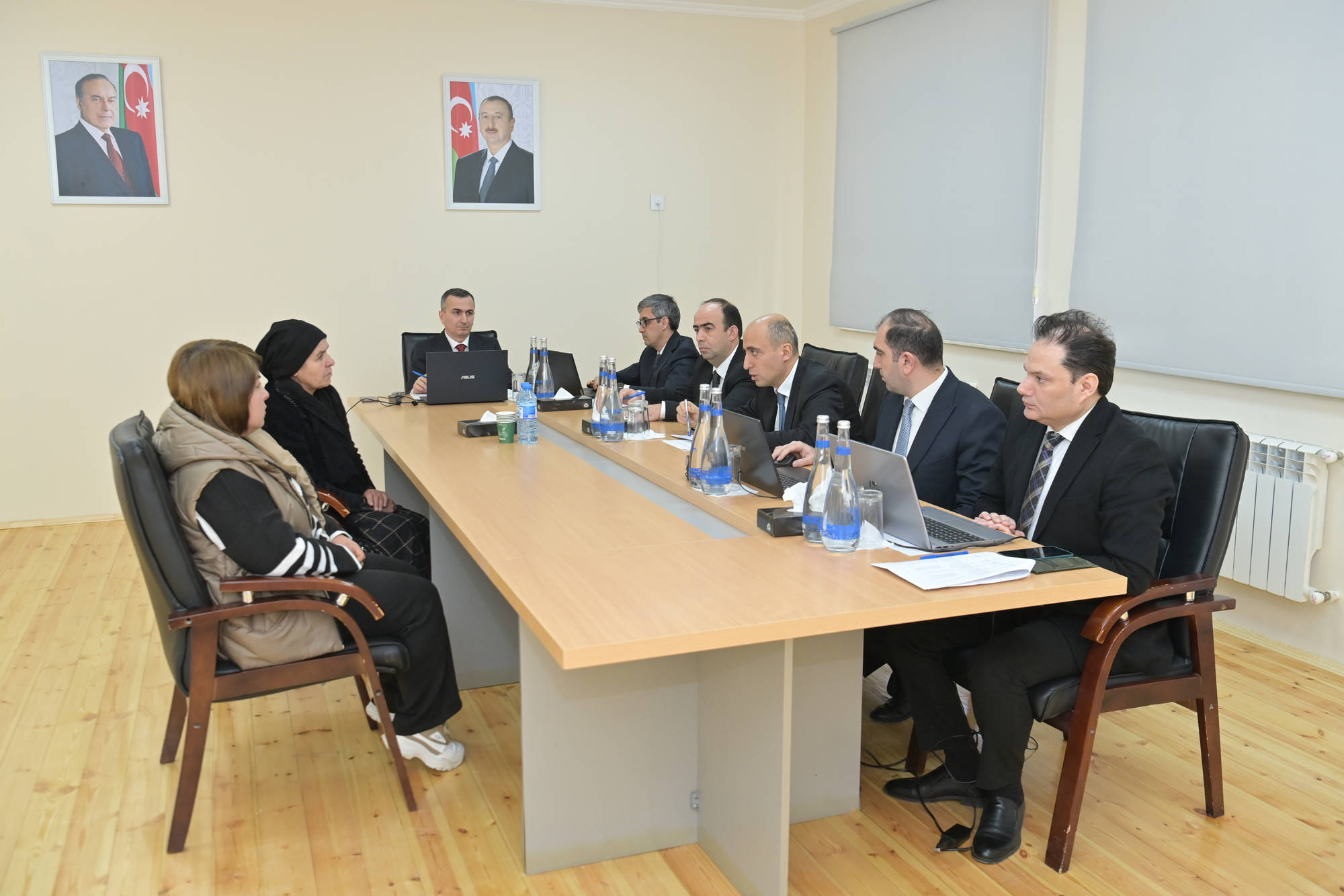 Elm və təhsil naziri Kürdəmirdə vətəndaşları qəbul edib