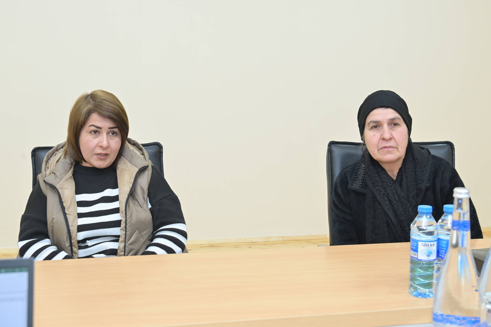 Elm və təhsil naziri Kürdəmirdə vətəndaşları qəbul edib