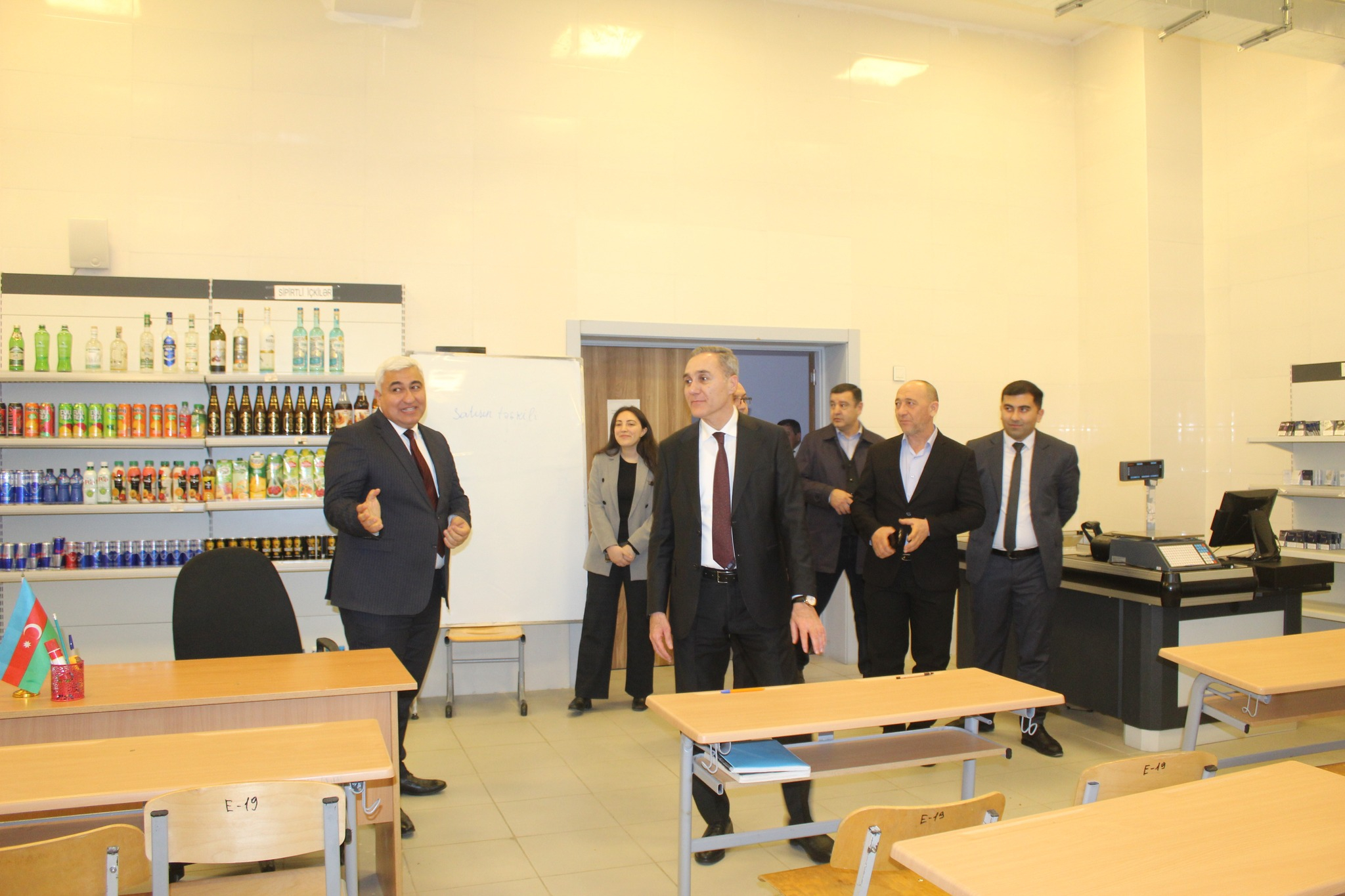 Agentlik rəhbəri Bərdə Dövlət Peşə Təhsil Mərkəzində olub