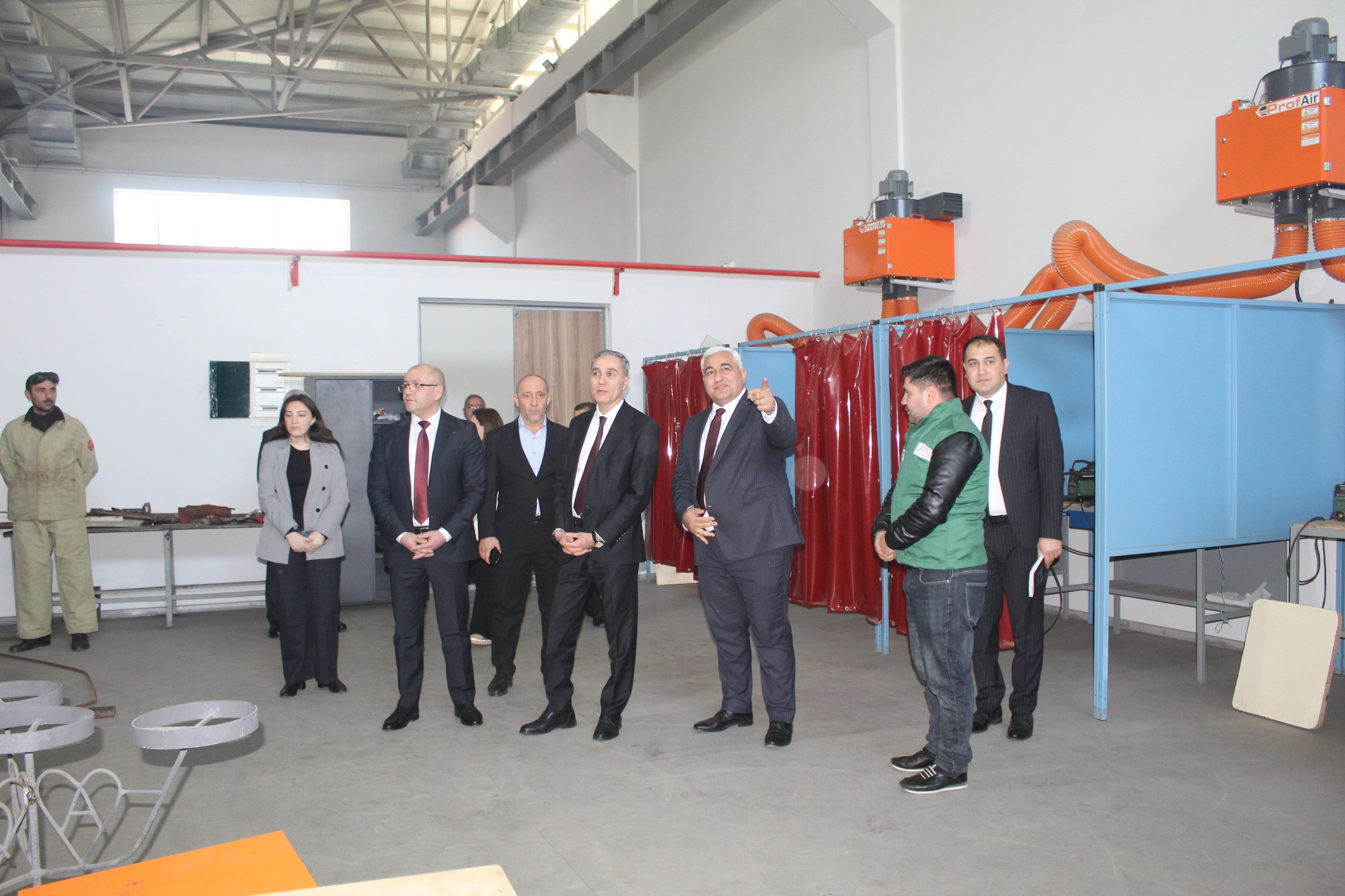 Agentlik rəhbəri Bərdə Dövlət Peşə Təhsil Mərkəzində olub