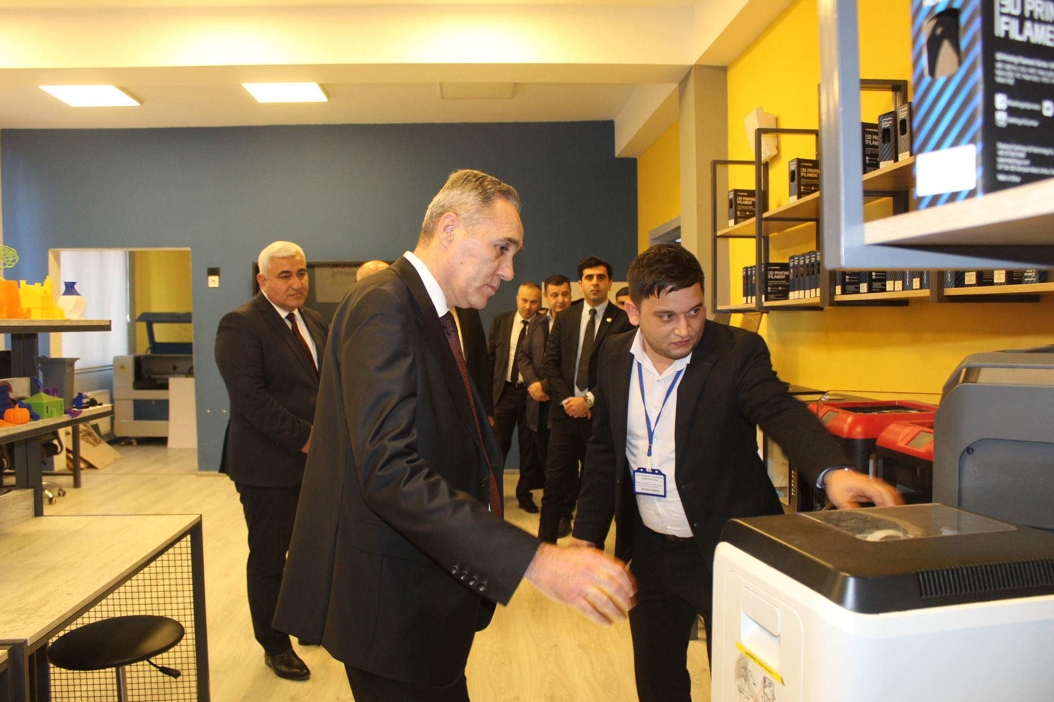 Agentlik rəhbəri Bərdə Dövlət Peşə Təhsil Mərkəzində olub