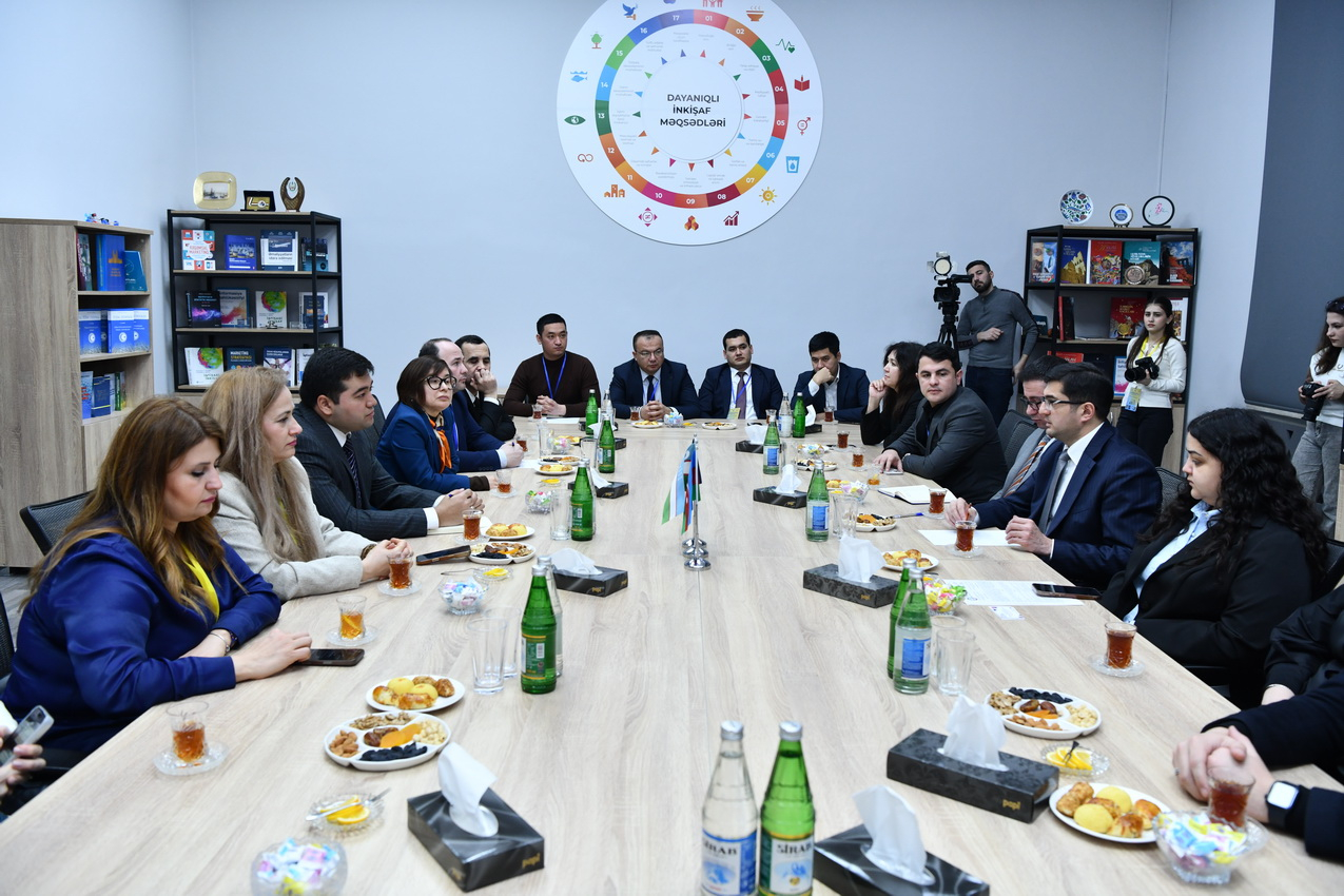ADNSU-da Özbəkistanın ali məktəblərinin nümayəndələri ilə görüş keçirilib