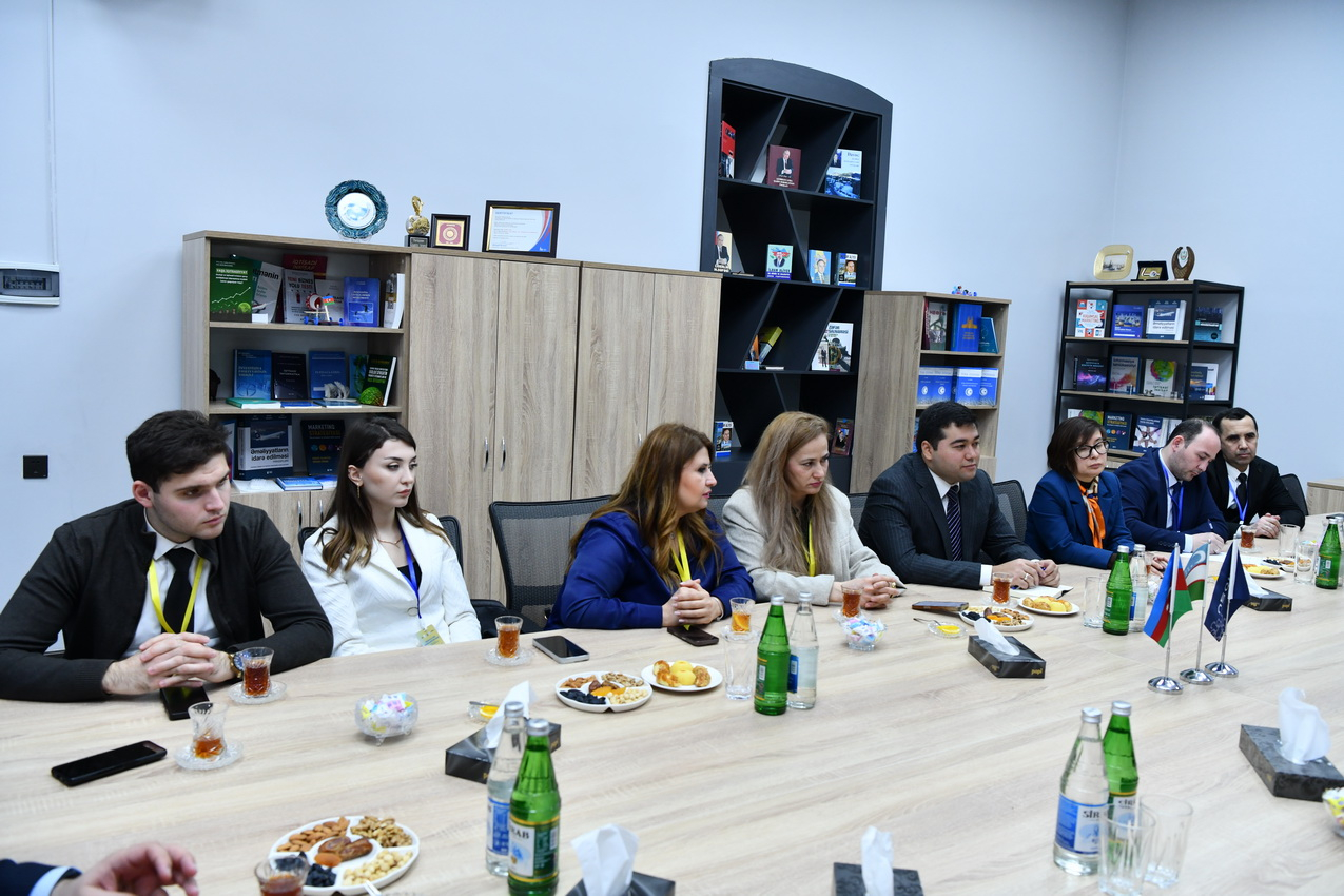 ADNSU-da Özbəkistanın ali məktəblərinin nümayəndələri ilə görüş keçirilib