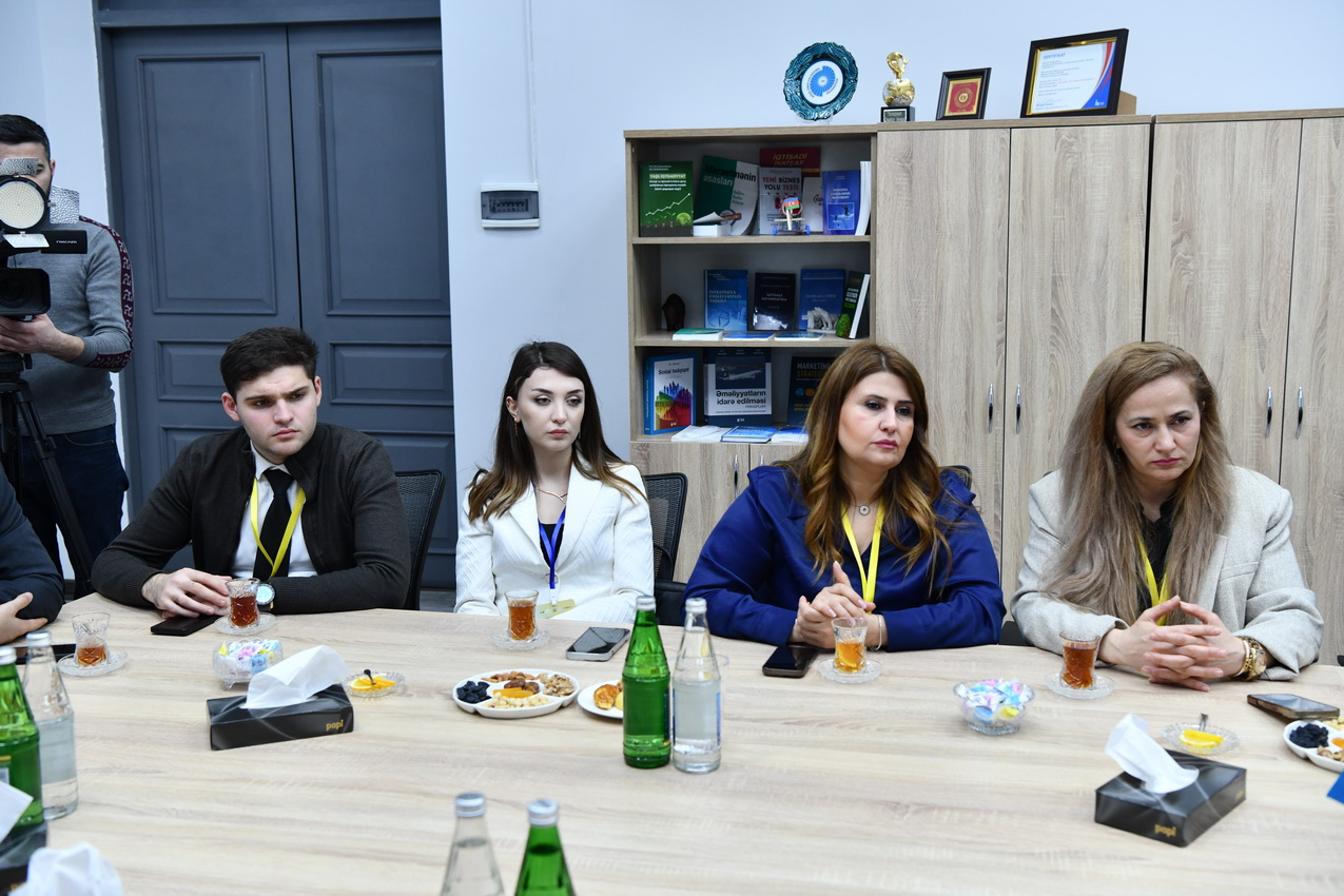 ADNSU-da Özbəkistanın ali məktəblərinin nümayəndələri ilə görüş keçirilib