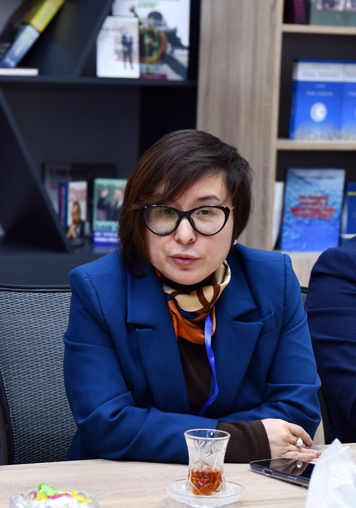 ADNSU-da Özbəkistanın ali məktəblərinin nümayəndələri ilə görüş keçirilib