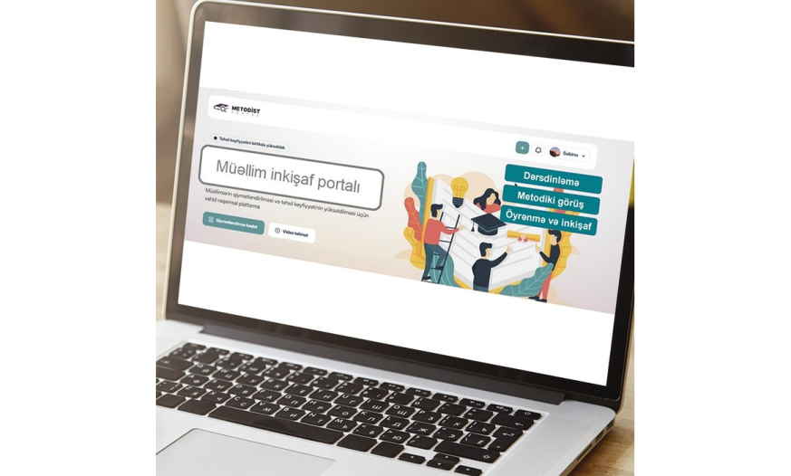 Müəllimlər üçün yeni portal: