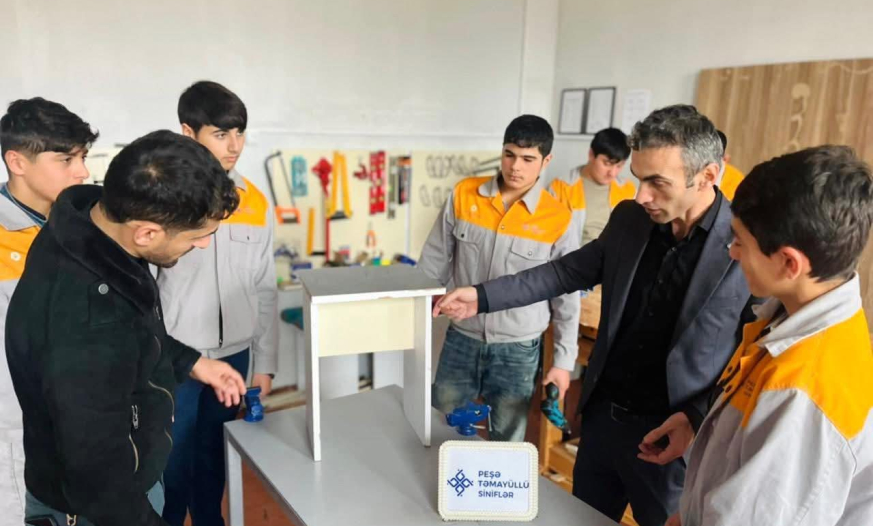 Lənkəran-Astara bölgəsinin 911 şagirdi orta məktəbdə peşə təhsili alır