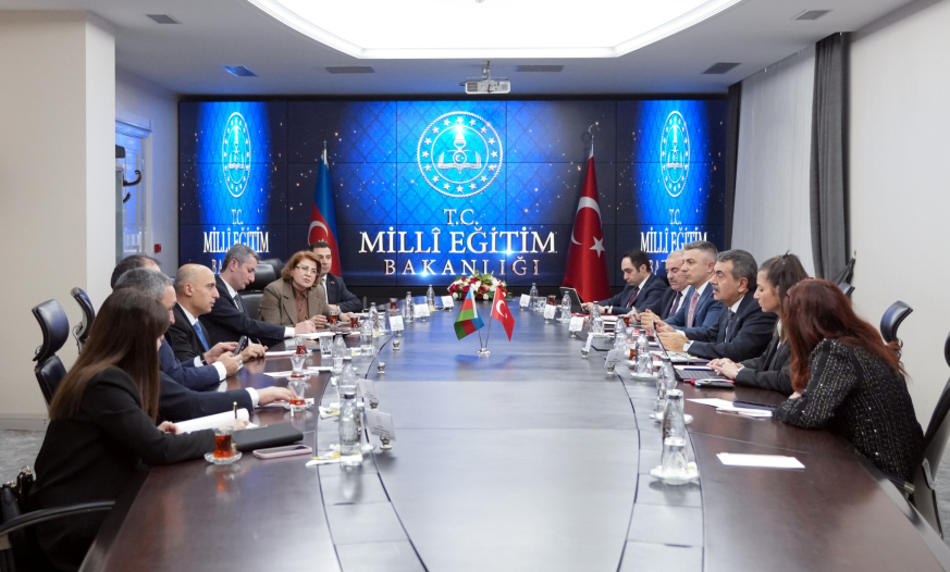 Emin Əmrullayev Türkiyəyə səfəri çərçivəsində Yusuf Tekinlə görüşüb