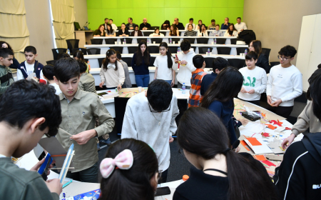 ADNSU-da şagirdlər üçün “Mühəndislik düşərgəsi” başa çatıb 