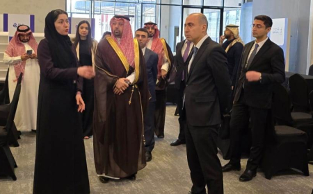 Emin Əmrullayevin rəhbərlik etdiyi nümayəndə heyəti Kral Əbdüləziz Elm və Texnologiya Şəhərində olub