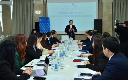 Kollec rəhbərləri üçün təlimlərə başlanılıb 