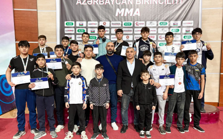 Naxçıvan idmançıları ölkə birinciliyində 12 medal qazanıb 