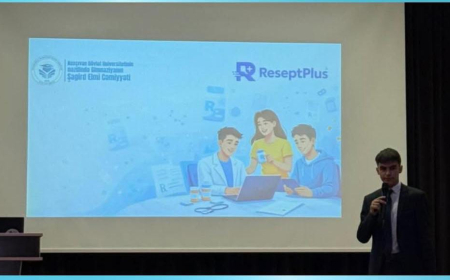 NDU-nun nəzdindəki gimnaziyada Şagird Elmi Cəmiyyəti yaradılıb 