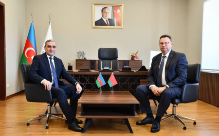 Qarabağ Universitetinin Belarus məktəbləri ilə əməkdaşlığı müzakirə edilib 