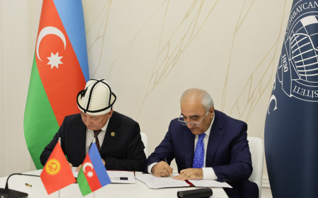 UNEC və Qırğız Milli Universiteti ikili diplom proqramı həyata keçirəcək 