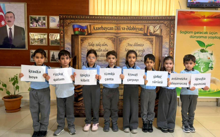 Məktəblərdə Beynəlxalq Ana Dili Günü qeyd olunub 