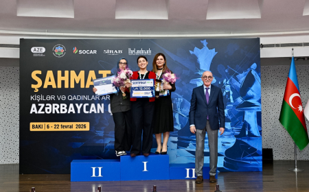 Şahmat üzrə Azərbaycan çempionatına yekun vurulub 