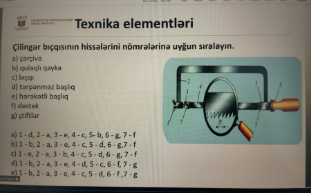 Sertifikasiyada sizi nə gözləyir? – Texnologiya fənni üzrə test nümunələri açıqlandı