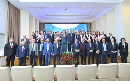 AzMİU-nun əməkdaşlarına  dövlət mükafatları təqdim olunub 