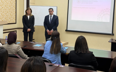 Peşə təmayüllü sinif müəllimləri üçün vergi təlimi keçirilib 
