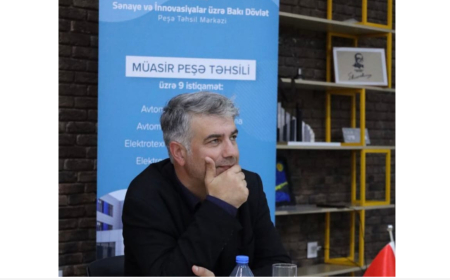 Tələbəsinin peşə sevgisi müəllimin ən böyük uğurudur - Peşə Təhsil Mərkəzinin müəllimi 