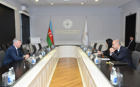 Emin Əmrullayev Macarıstanın ölkəmizdəki səfiri ilə görüşüb 