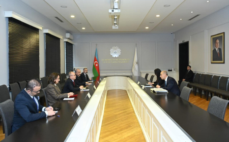 Elm və təhsil naziri Türkiyənin səfiri ilə görüşüb 