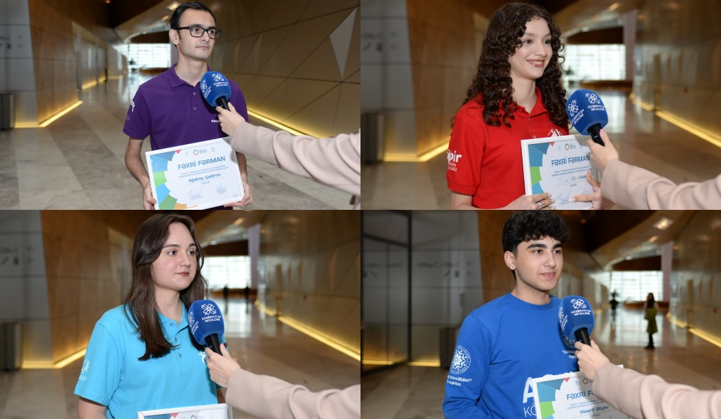 Bu günün gənci, sabahın ümidi: