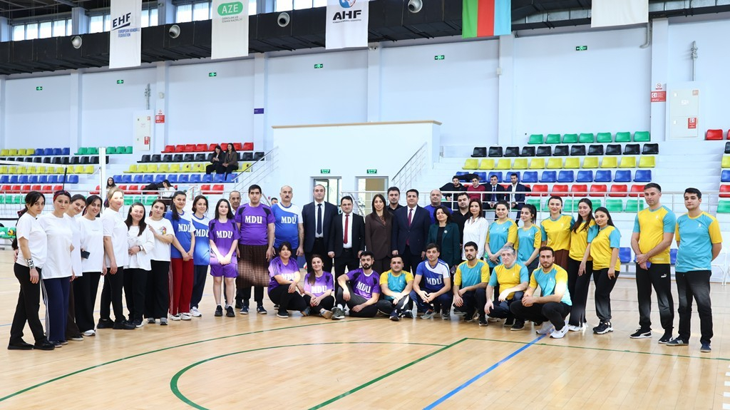 MDU-da Gənclər Günü münasibətilə voleybol turniri keçirilib