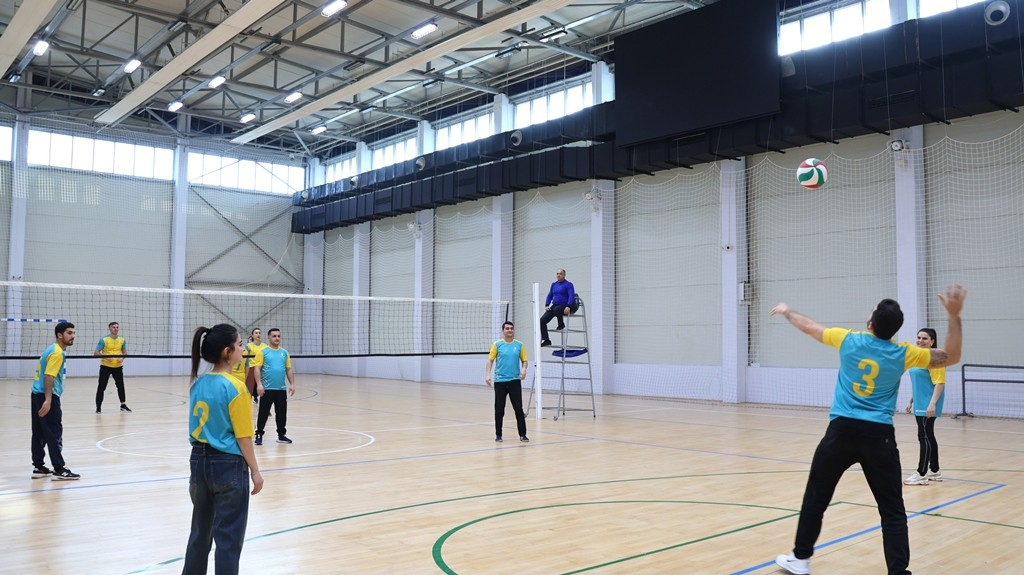 MDU-da Gənclər Günü münasibətilə voleybol turniri keçirilib