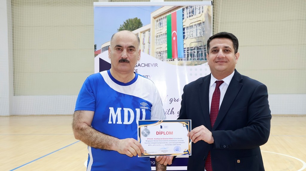 MDU-da Gənclər Günü münasibətilə voleybol turniri keçirilib