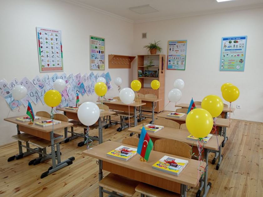 Sabirabadın Qalaqayın kəndində yeni məktəb binasının tikintisi başa çatıb