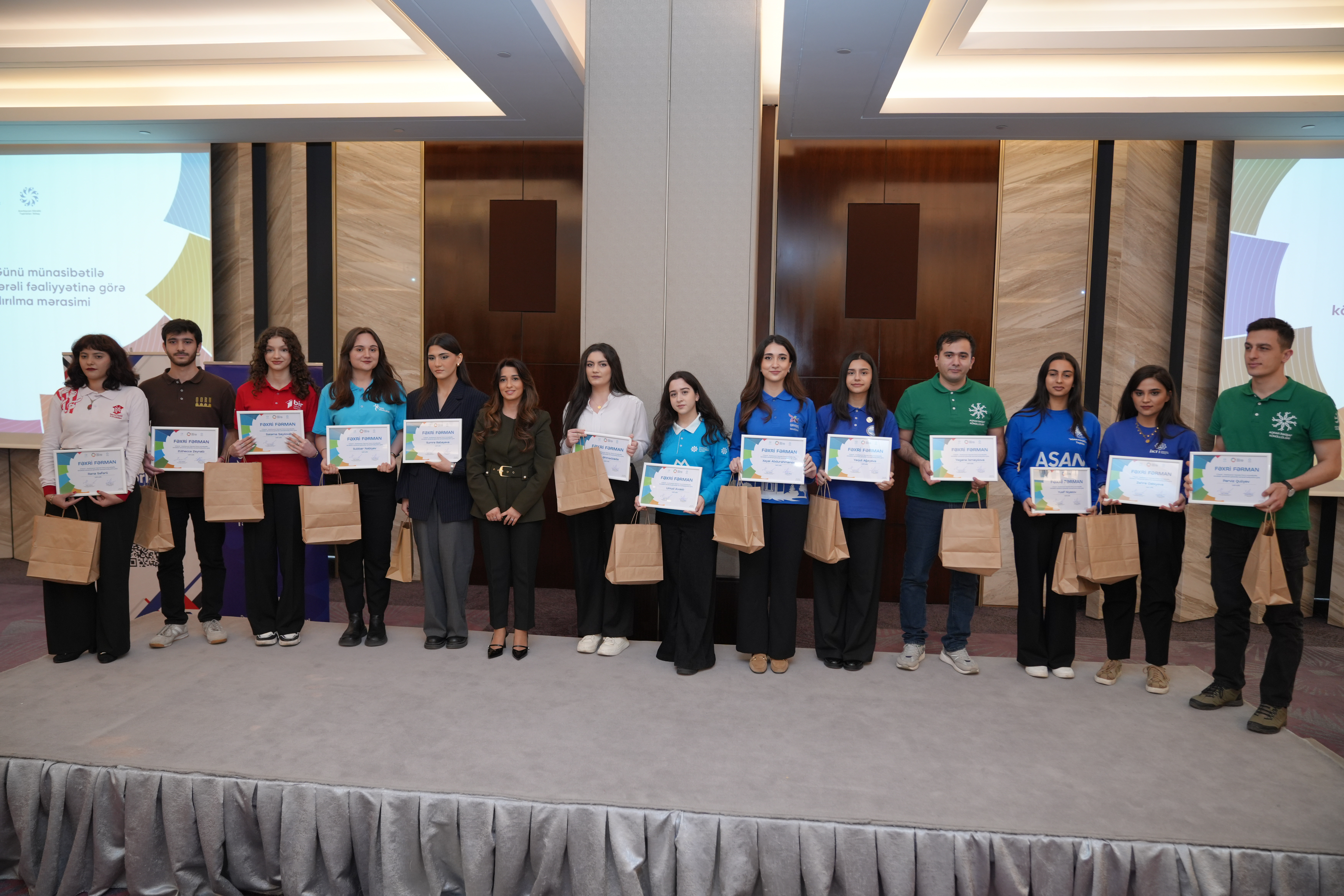 AKTİ Gənclər Gününə həsr edilmiş silsilə tədbirlər keçirib