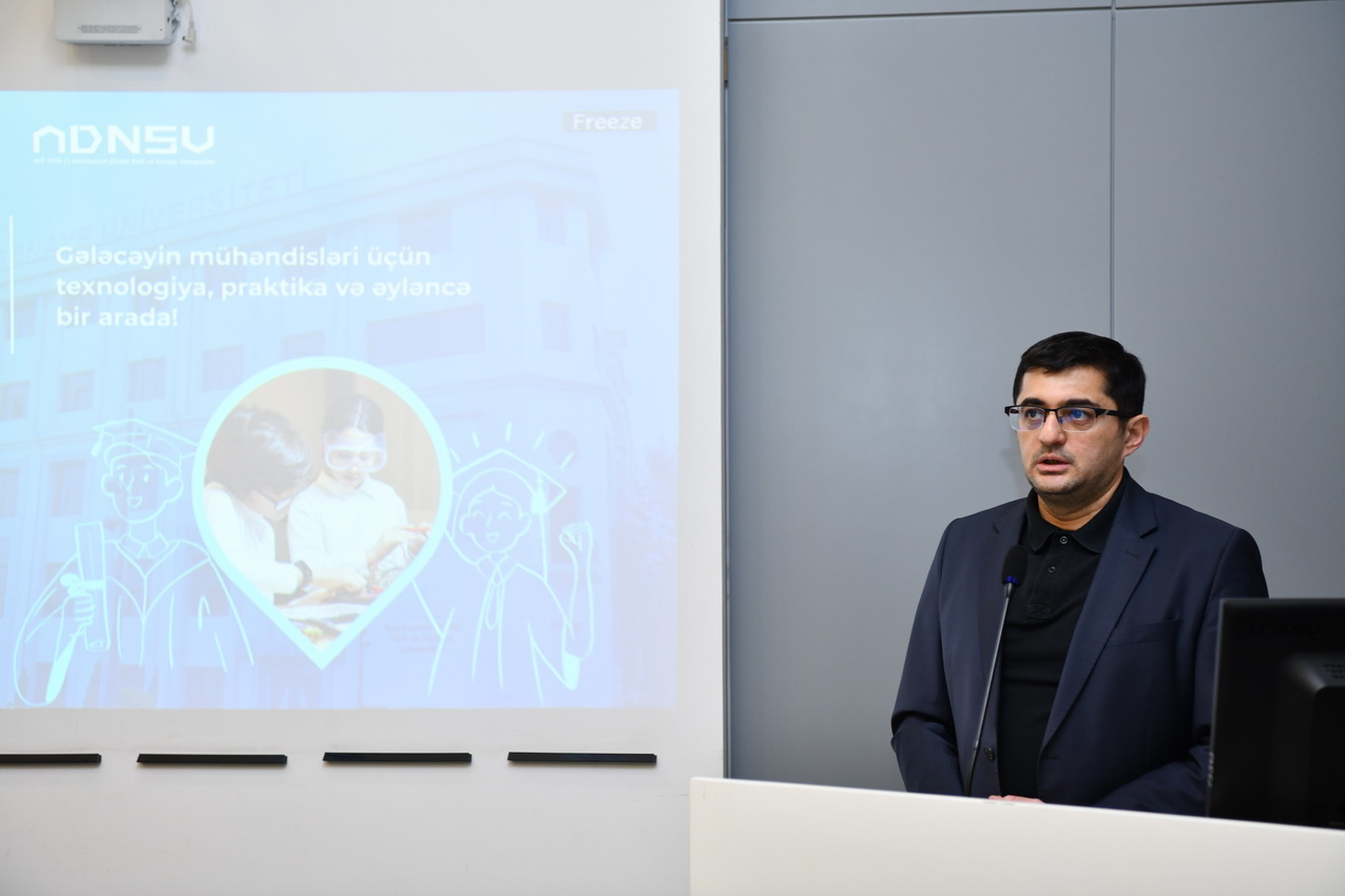 ADNSU-da şagirdlər üçün “Mühəndislik düşərgəsi” başa çatıb