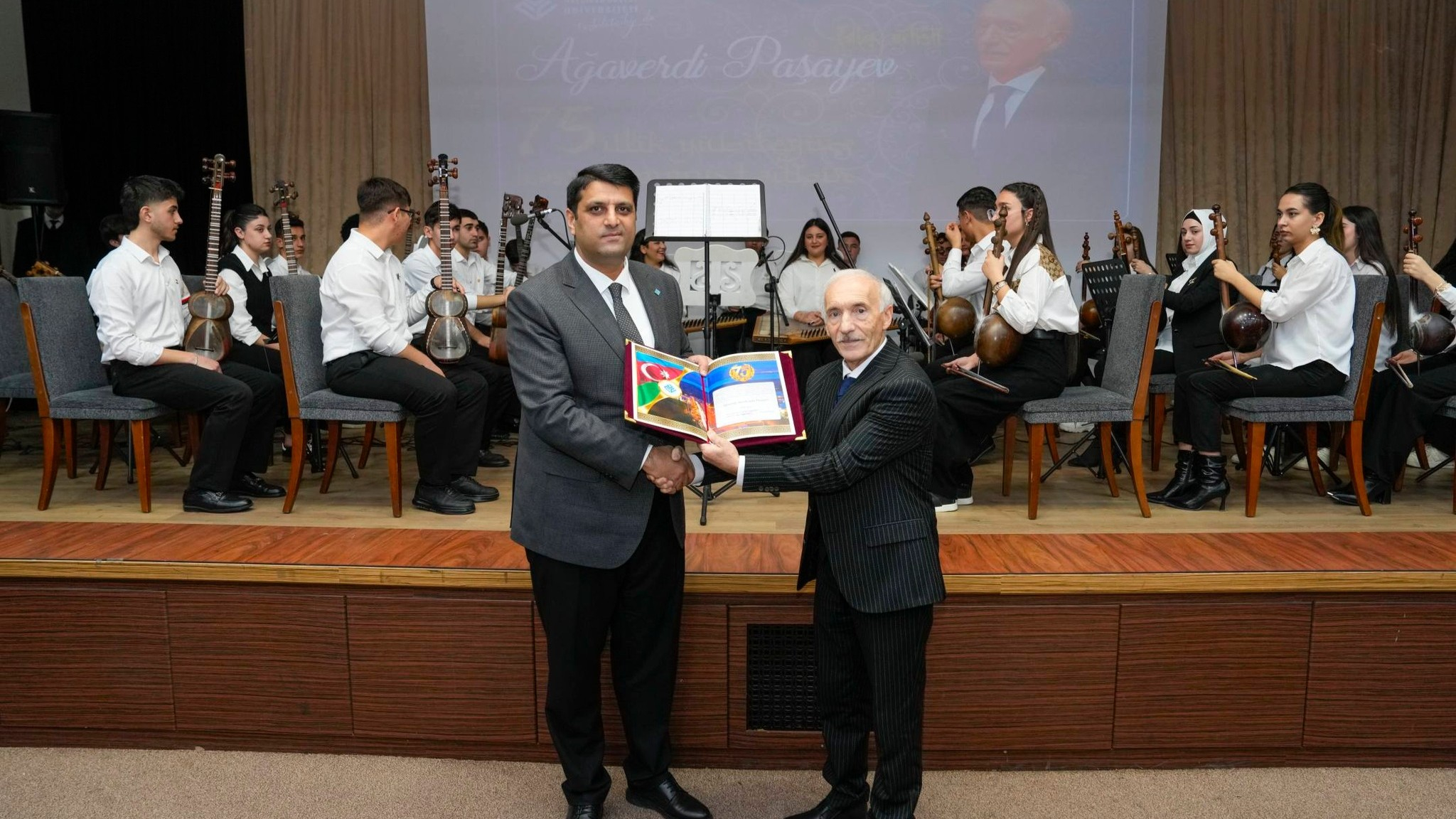 NDU-da Ağaverdi Paşayevin 75 illik yubileyi qeyd olunub