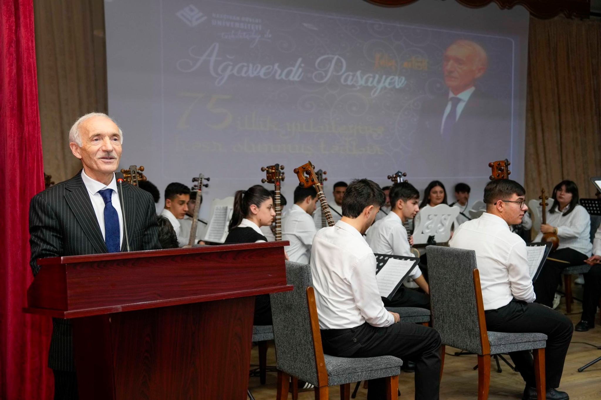 NDU-da Ağaverdi Paşayevin 75 illik yubileyi qeyd olunub