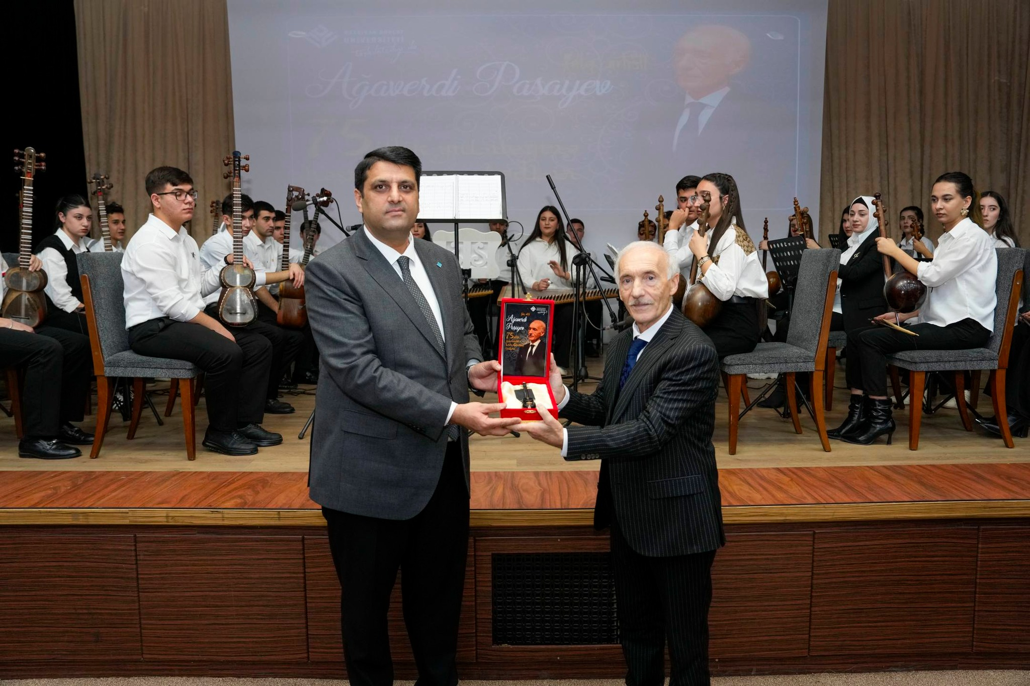 NDU-da Ağaverdi Paşayevin 75 illik yubileyi qeyd olunub