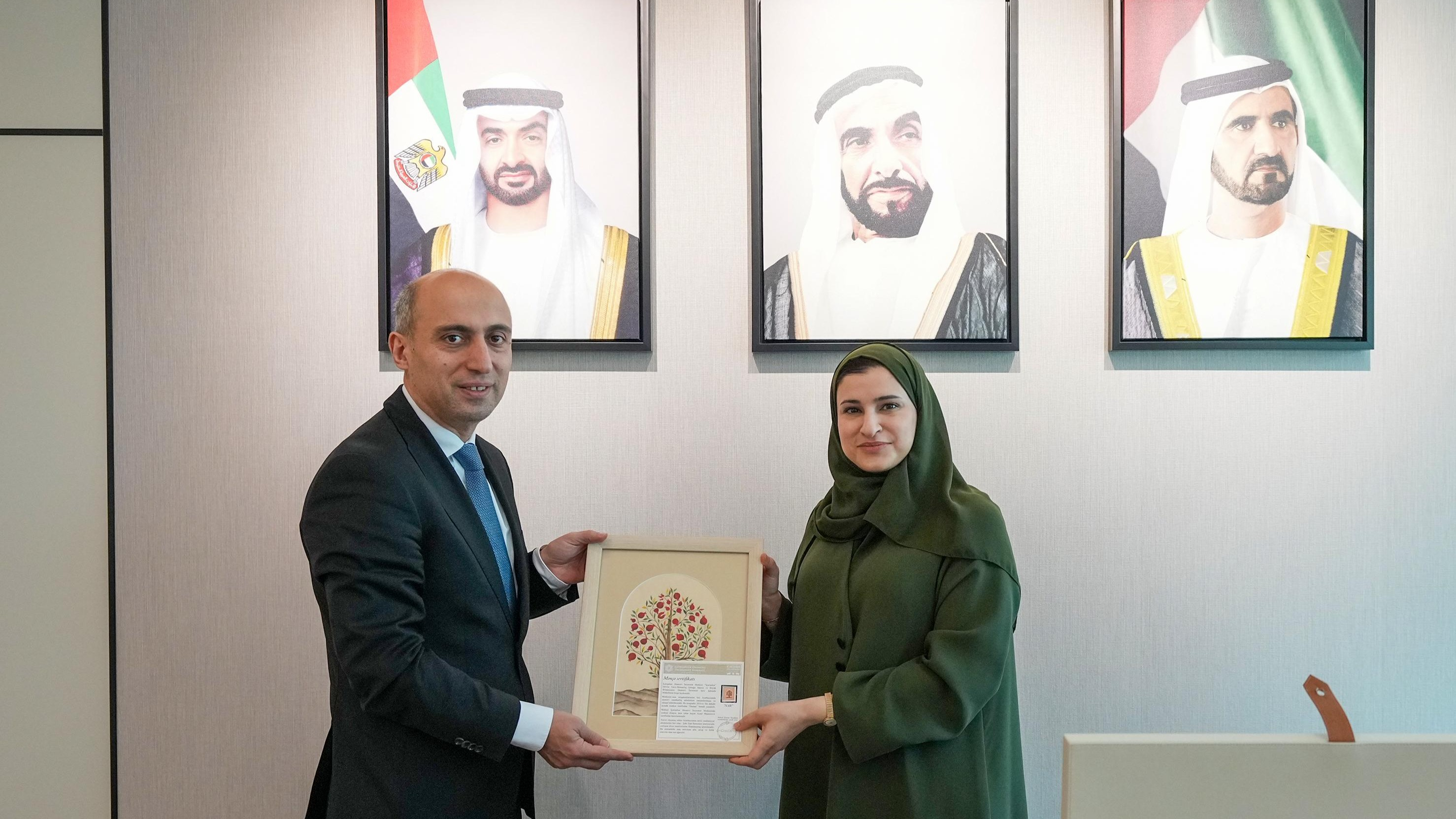 Elm və təhsil naziri Birləşmiş Ərəb Əmirliklərinin təhsil naziri ilə görüşüb