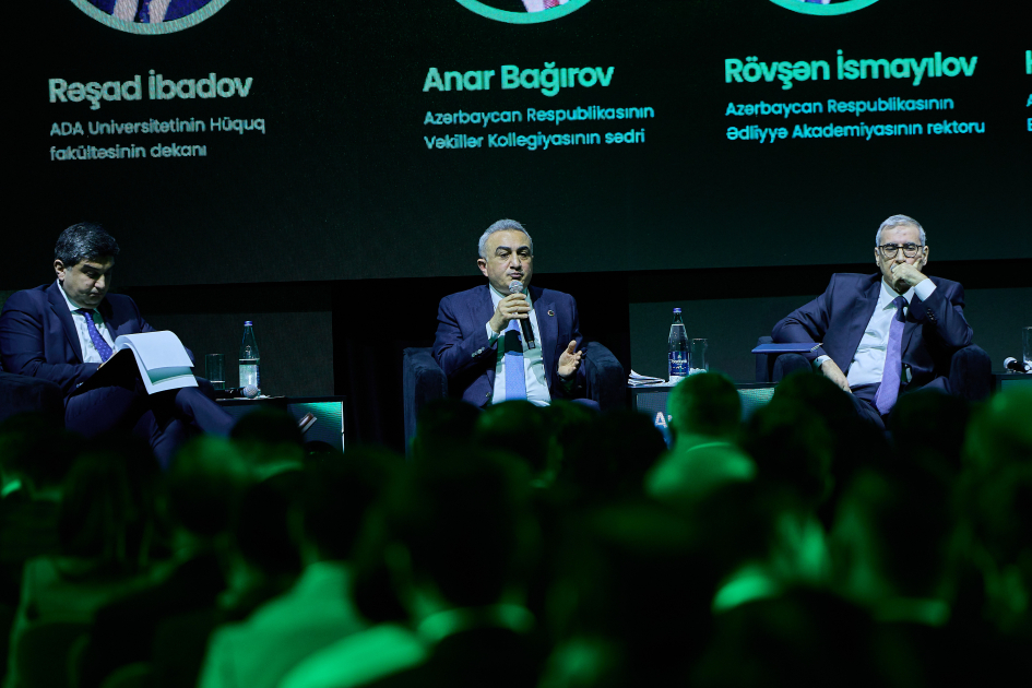 Qlobal çağırışlar fonunda Azərbaycanın hüquq təhsili modeli müzakirə edilib