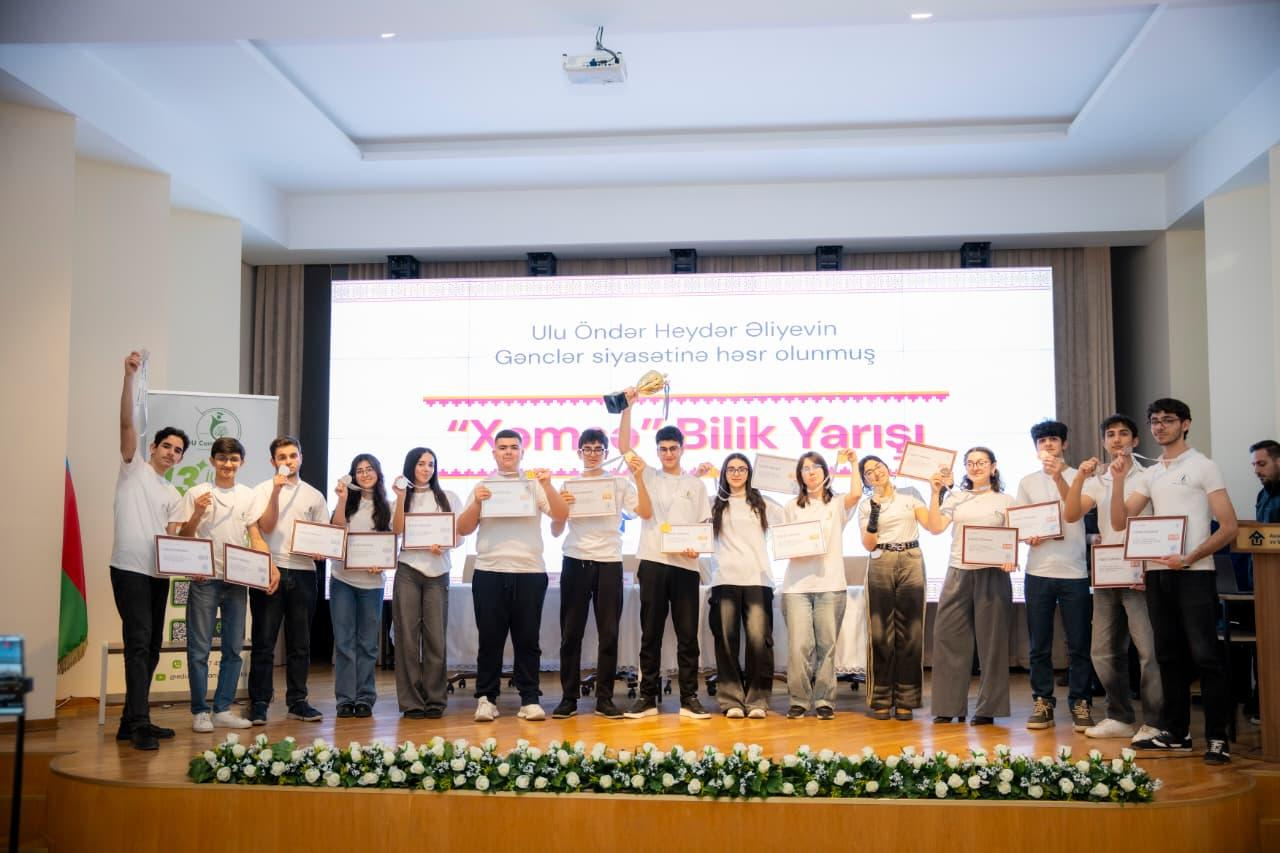 AzMİU-da şagirdlər arasında bilik yarışı keçirilib